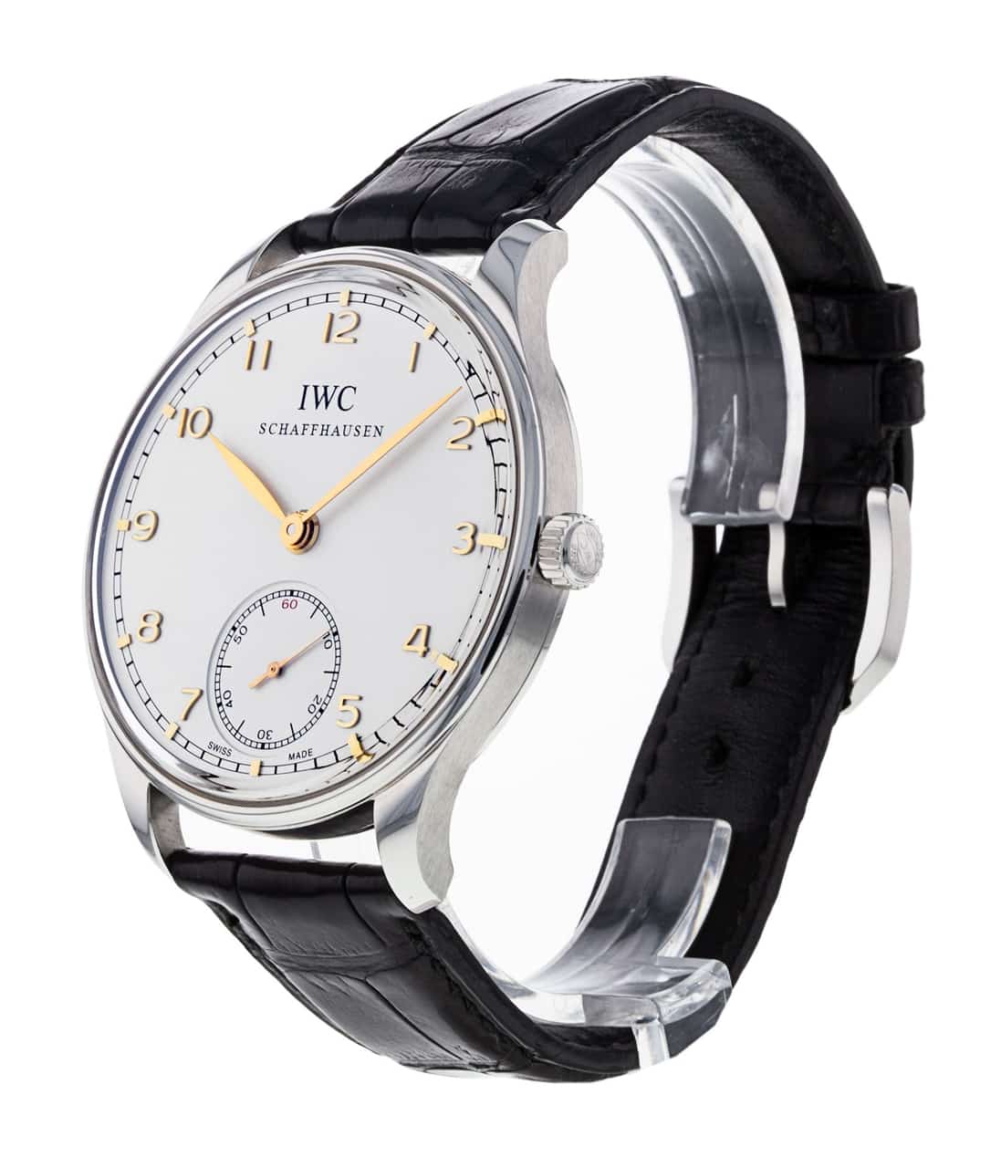 Pre Owned IWC Portugieser Hand Wound IW545408 Watch Watchfinder